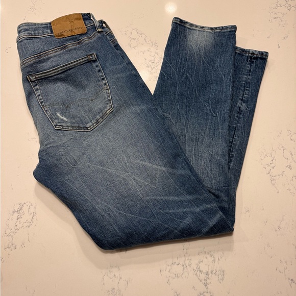 American Eagle Outfitters Other - American Eagle slim airflex distressed ripped jeans NWT